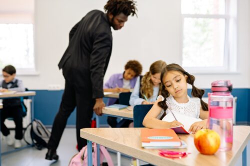 Black male teacher