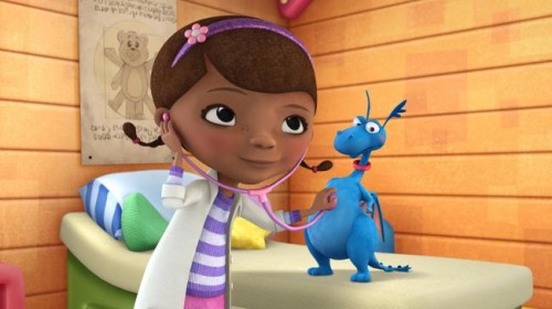 doc-mcstuffins-16x9 Doc McStuffins with Stuff in a scene from Disney Junior's animated series "Doc McStuffins"