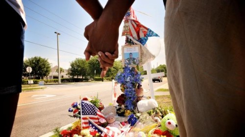 Trayvon Martin memorial