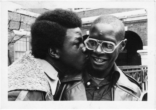 Historic photo of African-American gay men Historic photo of African-American gay men