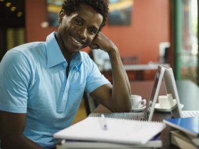 black-man-laptop-Brand X Pictures