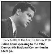 bond, julian speaks at DNC