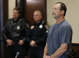 Theodore P. Wafer, 54, of Dearborn Heights, appears at his arraignment in 20th District Court in Deaborn Heights, Mich., Friday, Nov. 15, 2013. Wafer faces second-degree murder and manslaughter charges in the death of 19-year-old Renisha McBride. (AP Photo/Paul Sancya)