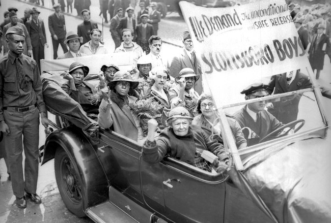 A demonstration included the mothers of the group. NY Daily News Archive, via Getty Images