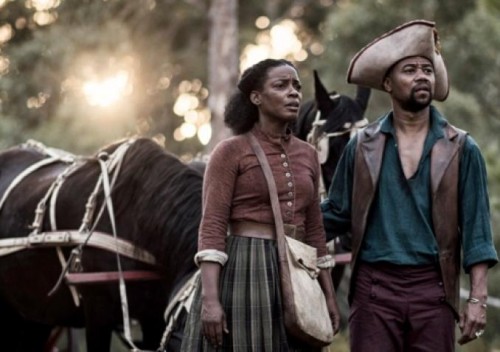 Aunjanue Ellis and Cuba Gooding, Jr. star The "Book of Negroes" mini-series is based on a bestselling historical novel of the same name. The Book of Negroes itself is an actual document kept by the British Army during the Revolutionary War. Aunjanue Ellis and Cuba Gooding, Jr. star.