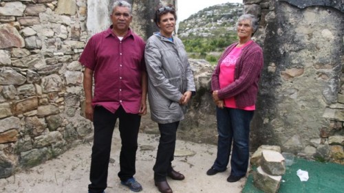 Lily Lawrence and her children have fond memories of their old home. The Red Hill ruins are a daily reminder of The Group Areas Act passed in 1950.