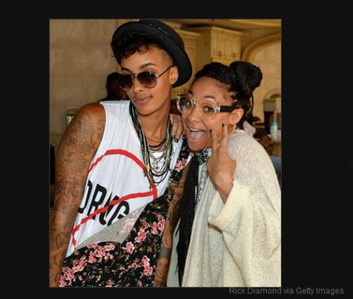 Raven Symone with AzMarie Livingston; Rick Diamond via Getty Images