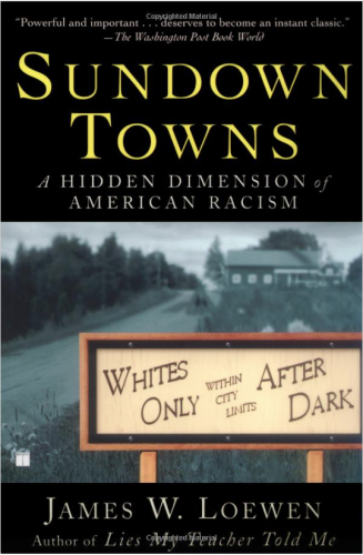 Sundown Towns book cover