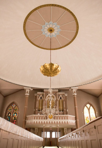 The 200-year-old Cathedral of St. Johnin Providence, soon to become a a racial reconciliation center and museum dedicated to study of slavery in the North.