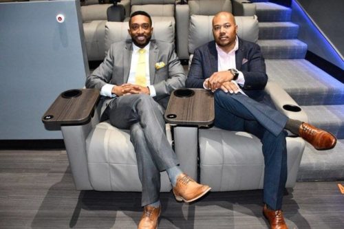 NEXTACT CINEMA:
Anthony Fykes and Robert Wright, co-owners.