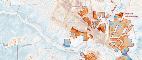 n cities like Baltimore, Dallas, Denver, Miami, Portland and New York, (redlined) neighborhoods that are poorer and have more residents of color can be 5 to 20 degrees Fahrenheit hotter in summer than wealthier, whiter parts of the same city.