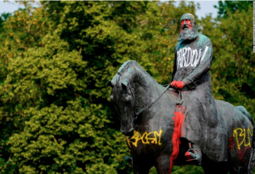 Statue-King-Leopold-in-Belgium