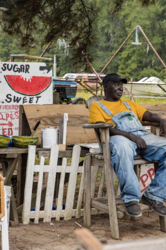 Willie Johnson, co-owner of Promised Land Farm in Port Wentworth, Georgia. (Photo: Ashley Ford/Atlanta Black Star)