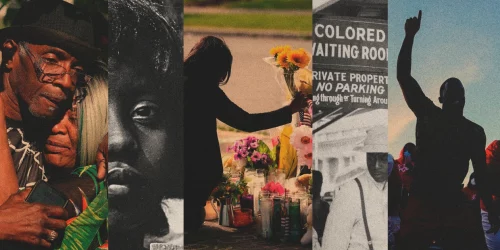 220518-buffalo-shooting-historical-context-2x1-cs-086090 This shooting "is the product of America’s culture of violence, its deeply entrenched racism,” said Bernard Powers, the director of the Center for the Study of Slavery in Charleston, S.C.NBC News; Getty Images; AP
