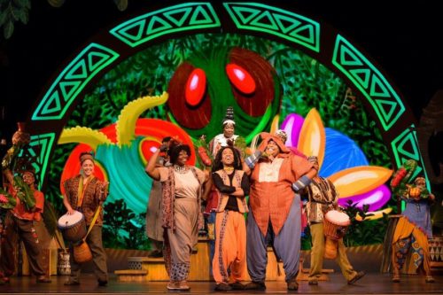 “The Tale of the Lion King” debuted May 28 in the Fantasyland Theatre at Disneyland. (Disney)
