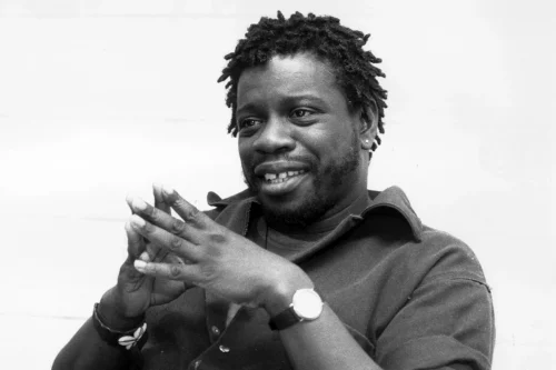 Mutulu Shakur in the Manhattan Correction Center in N.Y., in 1987. (Jim Hughes / NY Daily News via Getty Images file)