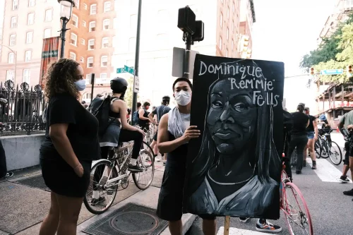  Protestors took to Richmond's streets in July 2020 for the Black Women Matter Say Her Name march. (Eze Amos/Getty Images)