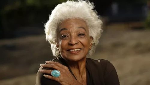 A more recent photo of Nichelle Nichols Actress Nichelle Nichols in Malibu. (Mel Melcon / Los Angeles Times)
