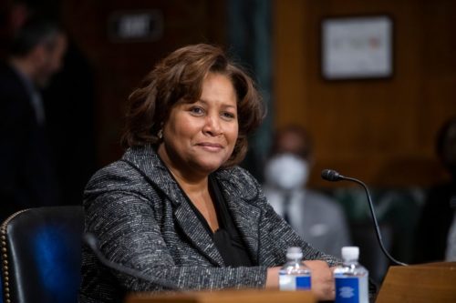 Judge Michelle Childs will move from the U.S. District Court to D.C. Circuit Court of Appeals (ROD LAMKEY/ZUMA PRESS)