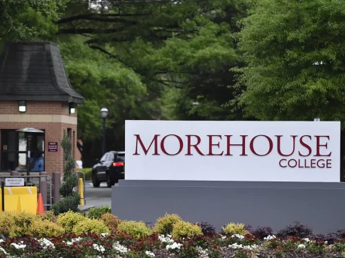 HBCU Morehouse College has seen an uptick in applications over the last few years (Mike Stewart/AP)