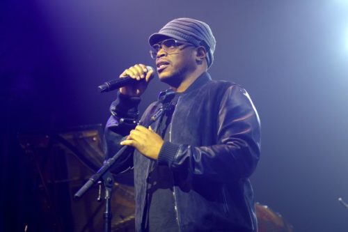 Sway Calloway speaks on stage at VH1 Save the Music 20th Anniversary Gala in NYC. (Jason Kempin via Getty Images)