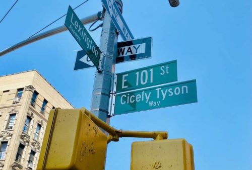 A photo of the new street sign taken by NY Senator Jose M. Serrano
