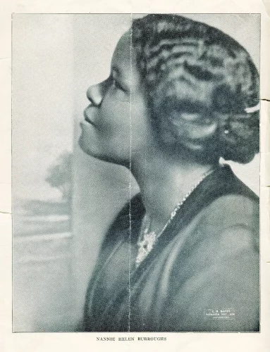 Nannie Helen Burroughs, circa 1920s. (Southern Baptist Convention Historical Library and Archives)