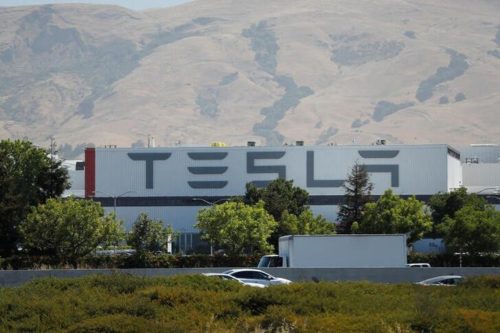 The Tesla factory is seen in Fremont, California, U.S. June 22, 2018. (REUTERS/Stephen Lam)