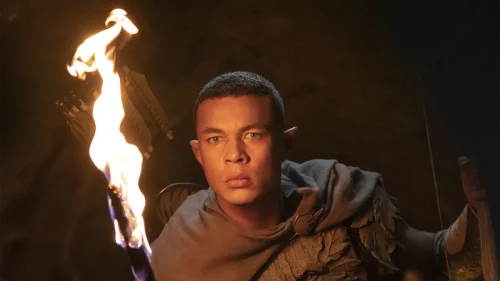 Ismael Cruz Cordova as Arondir in Prime Video's The Lord of the Rings: The Rings of Power. (Ben Rothstein/Prime Video)
