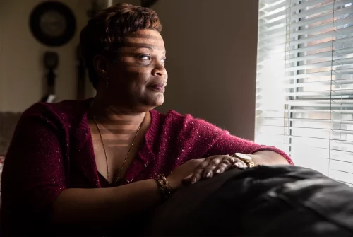 Eve Williams survived a brutal attack by her husband who left her for dead (Eric J. Shelton, Mississippi Today/Report For America)