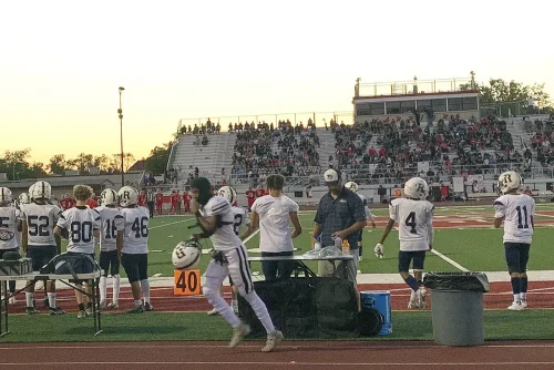 Superintendent Torie Gibson felt she had no choice but to make the unpopular decision but to cancel the football season after learning Amador High's football team had a group chat titled, “Kill the Blacks." (Jessica Garrison/Los Angeles Times via AP)