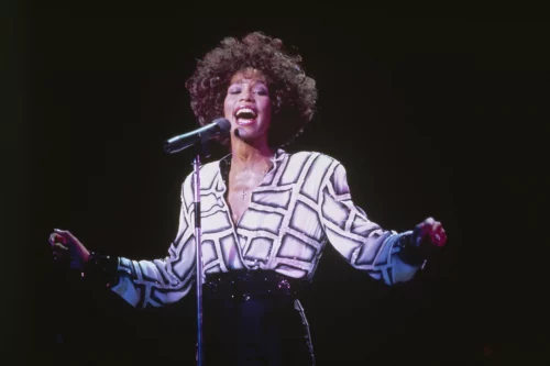 Whitney Houston in 1987. (Bill Marino / Sygma via Getty Images file)