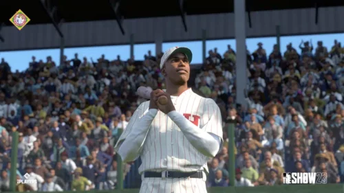 800 Digital rendering of Cuban baseball player Martín Dihigo from the game MLB The Show 23. (Sony Interactive Entertainment via AP)