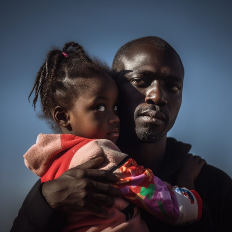 Concerned Father and Daughter