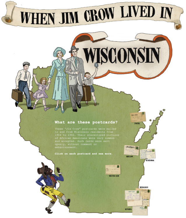 Jim Crow in WI exhibit image