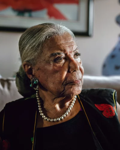 Virginia Allen tells her story (Jasmine Clarke for The New York Times)