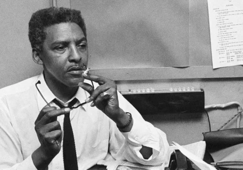 Bayard Rustin in 1963. (AP file)