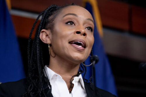 Congresswoman Shontel Brown (Nathan Howard/Bloomberg via Getty Images)