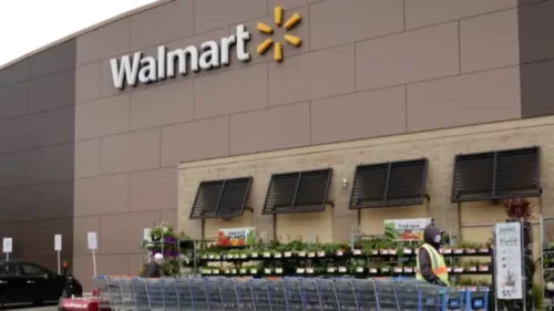 Retail giant Walmart is donating $800,000 to help train Black business owners at the Russell Innovation Center for Entrepreneurs in Atlanta. (Scott Olson/Getty Images)