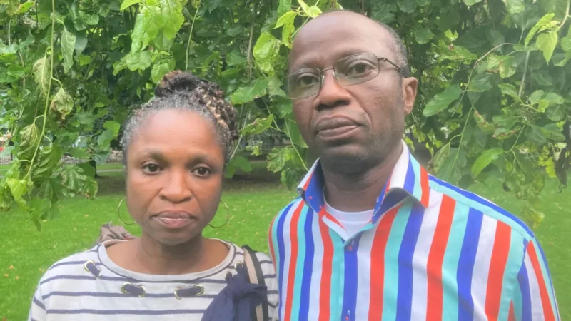 Lola Sonubi and Gbenga Oluwasanya said their sister died after fleeing from a gang