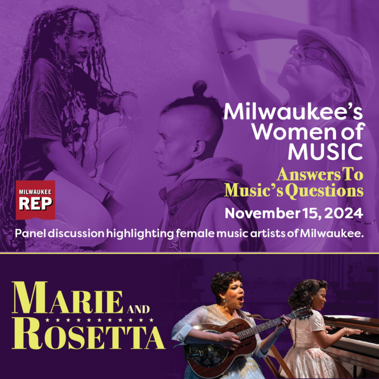 promotional art for Milwaukee's Women of Music