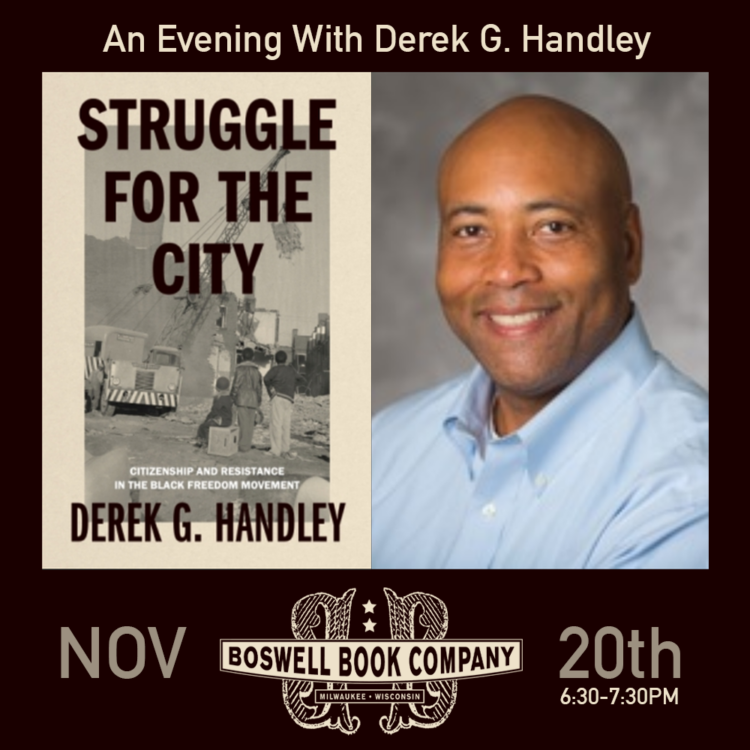 Boswell Books an Evening with Derek Handley