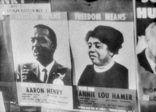  Campaign posters for two Mississippi Freedom Democratic Party (MFDP) candidates