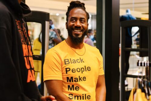 Carlton Mackey, creator of Black Men Smile. (Carlton Mackey / Black Men Smile)