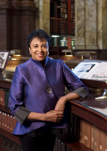 960px-Librarian_of_Congress_Carla_Hayden,_2020_Official_Portrait_(50298151842) Librarian of Congress Carla Hayden in the Library's Main Reading Room, September 1, 2020. Photo by Shawn Miller/Library of Congress.