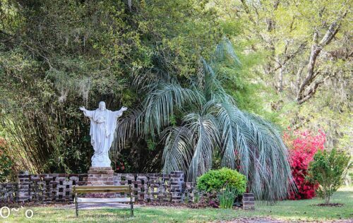 Mepkin_Abbey2 A statue currently at Mepkin Abby (Race2Beach - Sara Dean, CC BY-SA 4.0, via Wikimedia Commons)