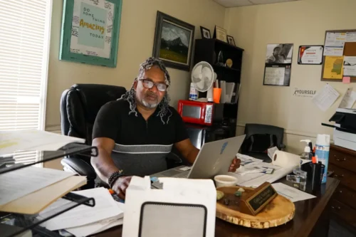 Cedric Sturdevant founded a grassroots organization, Community Health PIER, to reduce health disparities in the Mississippi Delta. (Amy Maxmen/KFF Health News)