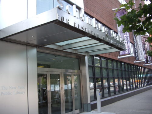 The Schomburg Center at New York Public Library (Dmadeo, CC BY-SA 3.0, via Wikimedia Commons)