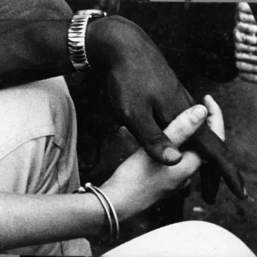 Having a white parent doesn't protect the author from the pain of racism (Anthony Barboza/Archive Photos, via Getty Images)