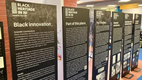 The interactive exhibition will be in Derry for another month before moving to Strabane, Coleraine, Dungiven and then Belfast
